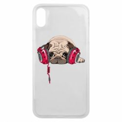 Чехол для iPhone Xs Max Doug the pug - PrintSalon