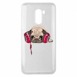 Чехол для Xiaomi Pocophone F1 Doug the pug - PrintSalon