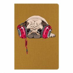 Блокнот с принто Doug the pug - PrintSalon