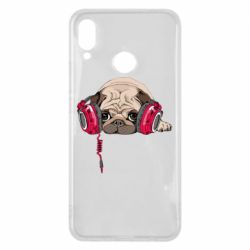 Чехол для Huawei P Smart Plus 2018 Doug the pug - PrintSalon