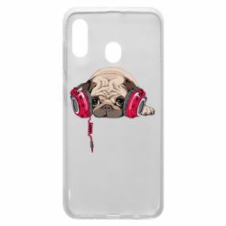 Чехол для Samsung A20 Doug the pug - PrintSalon