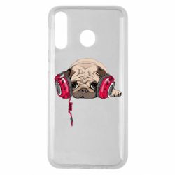 Чехол для Samsung M30 Doug the pug - PrintSalon