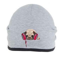 Шапка Doug the pug - PrintSalon