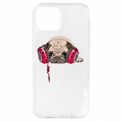 Чехол для iPhone 12 Doug the pug - PrintSalon