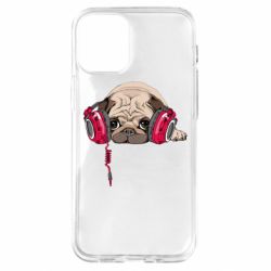 Чехол для iPhone 12 mini Doug the pug - PrintSalon