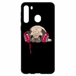 Чехол для Samsung A21 Doug the pug - PrintSalon