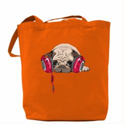 Эко-сумка Doug the pug - PrintSalon
