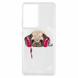 Чехол для Samsung S21 Ultra Doug the pug - PrintSalon