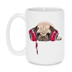 Чашка 420ml Doug the pug - PrintSalon