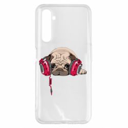 Чехол для Realme 6 Pro Doug the pug - PrintSalon