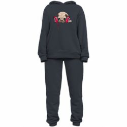 Женский костюм Doug the pug - PrintSalon