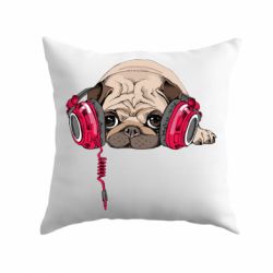 Подушка Doug the pug - PrintSalon