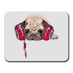 Коврик для мыши Doug the pug - PrintSalon