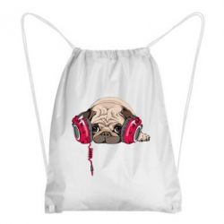 Рюкзак-мешок Doug the pug - PrintSalon
