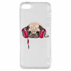 Чехол для iPhone5/5S/SE Doug the pug - PrintSalon