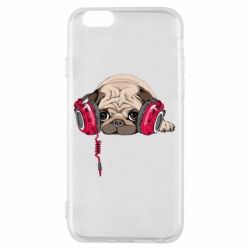 Чехол для iPhone 6/6S Doug the pug - PrintSalon