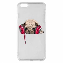 Чехол для iPhone 6 Plus/6S Plus Doug the pug - PrintSalon