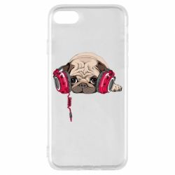 Чехол для iPhone 7 Doug the pug - PrintSalon