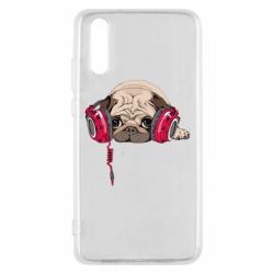 Чехол для Huawei P20 Doug the pug - PrintSalon