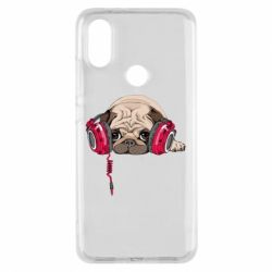 Чехол для Xiaomi Mi A2 Doug the pug - PrintSalon