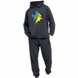 Мужской костюм Dove flag of Ukraine - PrintSalon