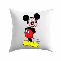 Подушка Довольный Микки Маус