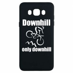Чехол для Samsung J7 2016 Downhill,only downhill - PrintSalon