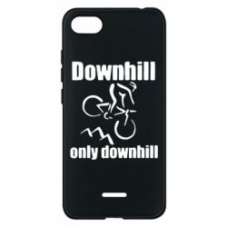 Чехол для Xiaomi Redmi 6A Downhill,only downhill - PrintSalon