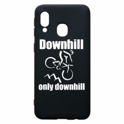 Чехол для Samsung A40 Downhill,only downhill - PrintSalon