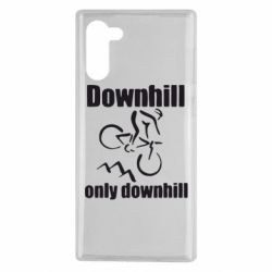 Чехол для Samsung Note 10 Downhill,only downhill - PrintSalon