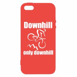Чехол для iPhone5/5S/SE Downhill,only downhill - PrintSalon