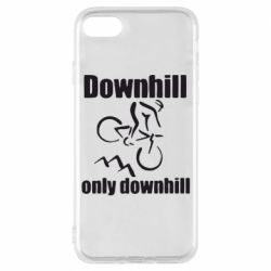 Чехол для iPhone 8 Downhill,only downhill - PrintSalon