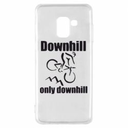 Чехол для Samsung A8 2018 Downhill,only downhill - PrintSalon