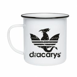 Кружка эмалированная Dracarys - PrintSalon