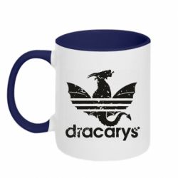Чашка двухцветная 320ml Dracarys - PrintSalon