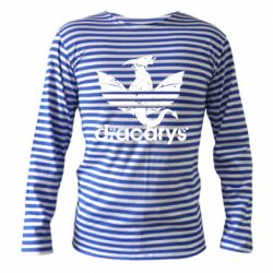 Тельняшка с длинным рукавом Dracarys - PrintSalon