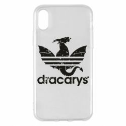 Чехол для iPhone X/Xs Dracarys - PrintSalon