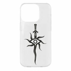 Чехол для iPhone 14 Pro Dragon Age ( Inquisition symbol ) - PrintSalon