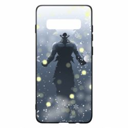 Чохол для Samsung S10+ Dragon ball and snowflakes - PrintSalon
