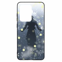 Чохол для Samsung S20 Ultra Dragon ball and snowflakes - PrintSalon