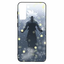 Чохол для Samsung S21+ Dragon ball and snowflakes - PrintSalon
