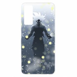 Чохол для Huawei P Smart 2021 Dragon ball and snowflakes - PrintSalon