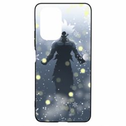 Чохол для Xiaomi Poco F3/K40 Dragon ball and snowflakes - PrintSalon