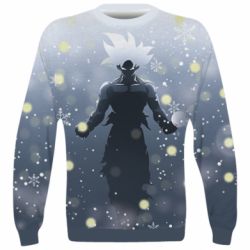 3D світшот Dragon ball and snowflakes