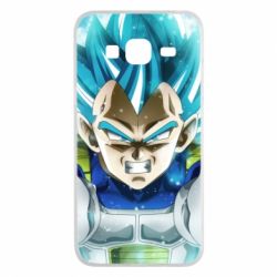 Чехол для Samsung J3 2016 Dragon ball Saiyan Blue - PrintSalon