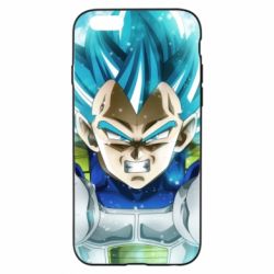Чехол для iPhone 6/6S Dragon ball Saiyan Blue - PrintSalon