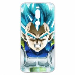Чехол для Meizu X8 Dragon ball Saiyan Blue - PrintSalon
