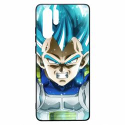 Чехол для Huawei P30 Pro Dragon ball Saiyan Blue - PrintSalon