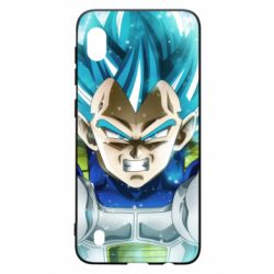 Чехол для Samsung A10 Dragon ball Saiyan Blue - PrintSalon