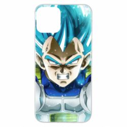 Чехол для iPhone 11 Dragon ball Saiyan Blue - PrintSalon